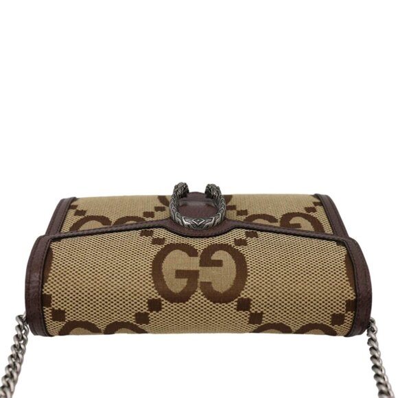 Gucci  Dionysus GG Jumbo Canvas Crossbody Bag Beige 401231 - Picture 6 of 14